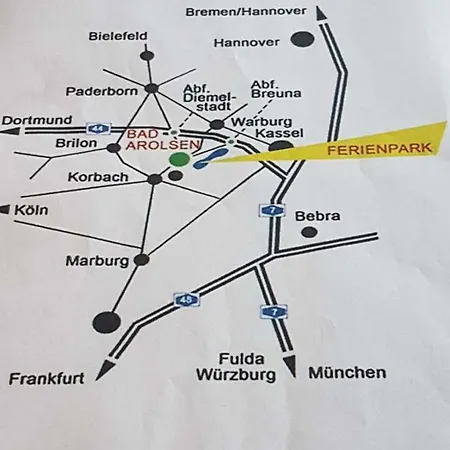 아파트 Nr. 52 Im Am Twistesee 바트아롤젠